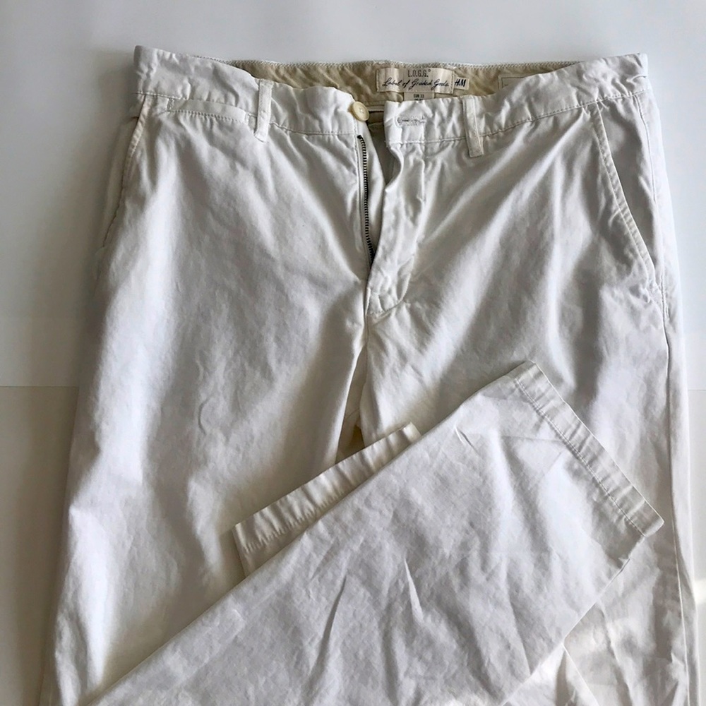 H&M Men’s White Chino Pant